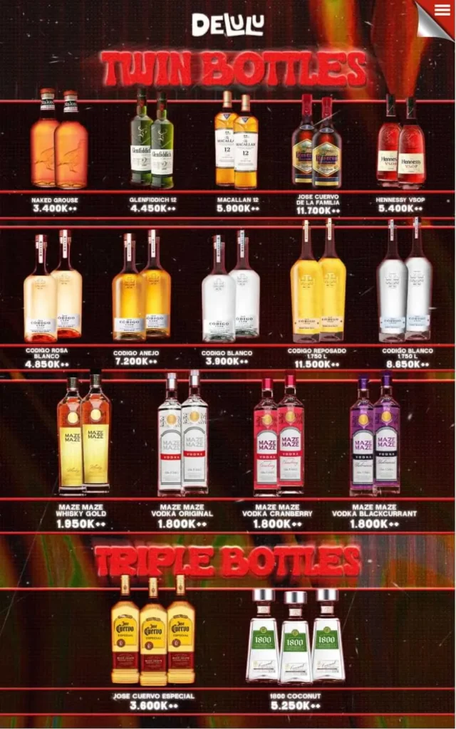 delulu jakarta menu