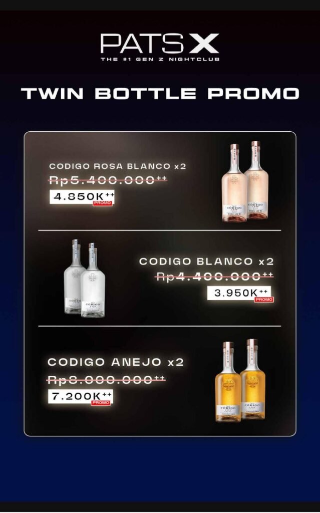 pats x menu pricing