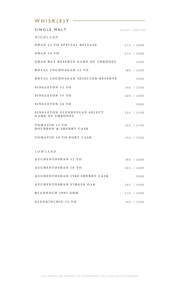 cork screw country club menu