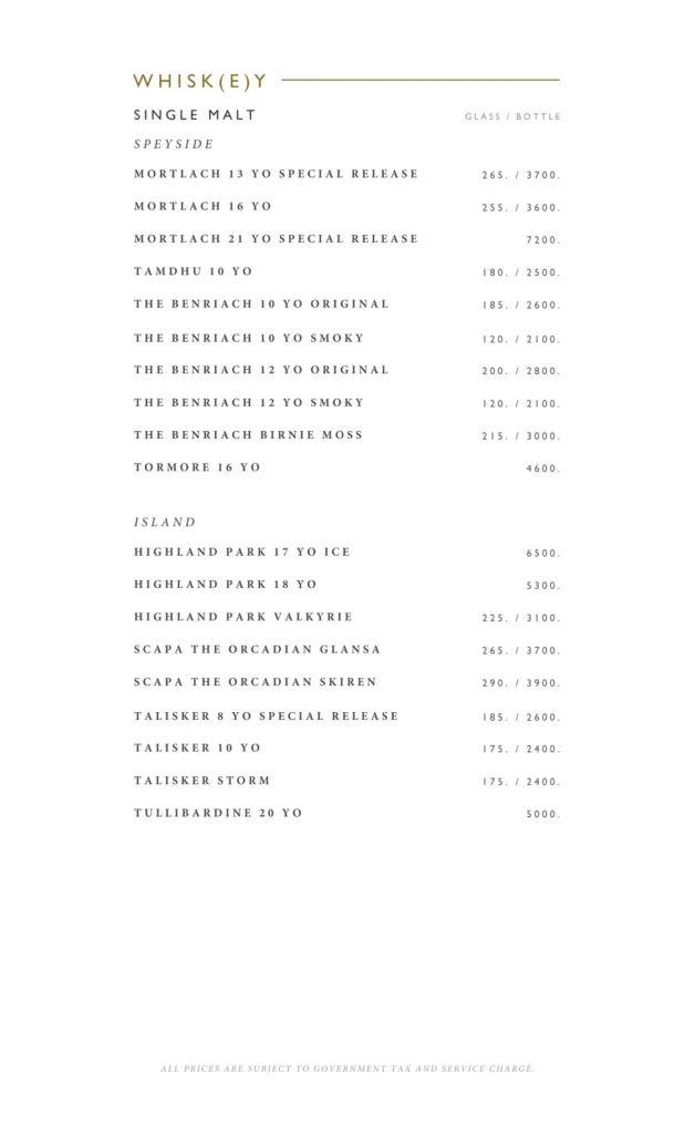 cork screw country club menu
