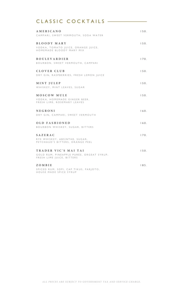 cork screw country club menu