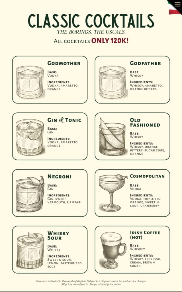 rosi senopati menu